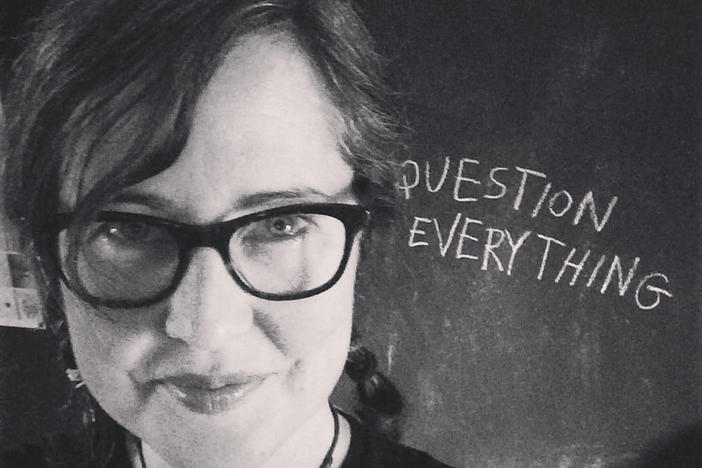 Author Keri Smith rode out the pandemic in Canada, where she was born. Now she's worried about returning to her home in Northampton, Mass.