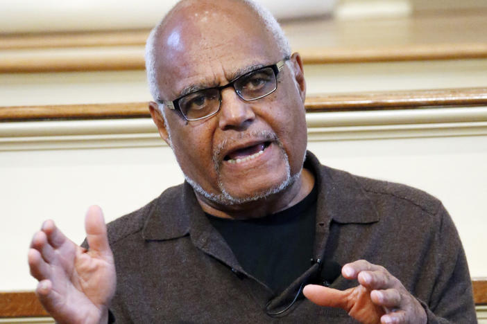 Robert "Bob" Moses, who was an organizer for the Student Non-Violent Coordinating Committee (SNCC)  questions about Freedom Summer in 1964, during a national youth summit hosted by the Smithsonian in Jackson, Miss.