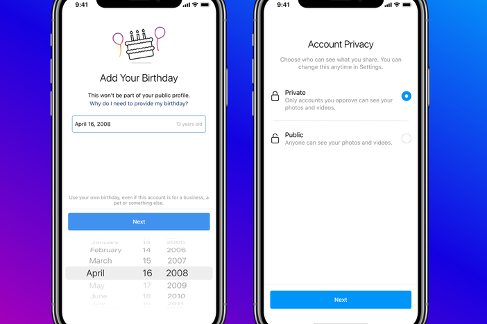 When kids under 16 join Instagram, their accounts will be made private automatically, as part of new safety settings for teens.