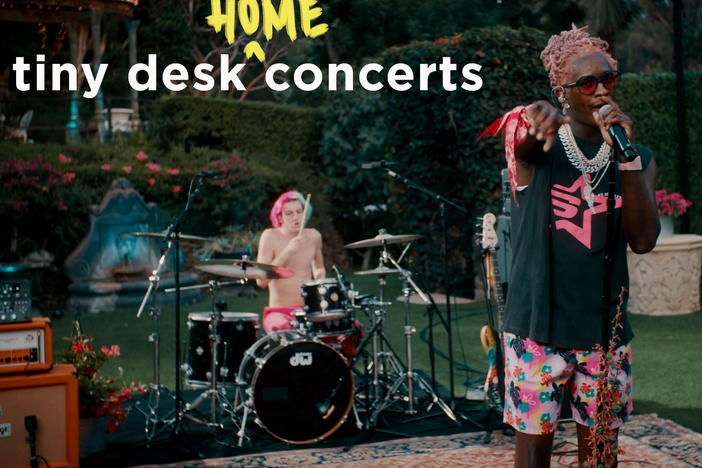 Young Thug performs a Tiny Desk (home) concert.