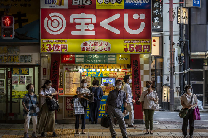 Tokyo reported 3,177 new coronavirus cases on Tuesday, the highest number of infections recorded so far for the city.