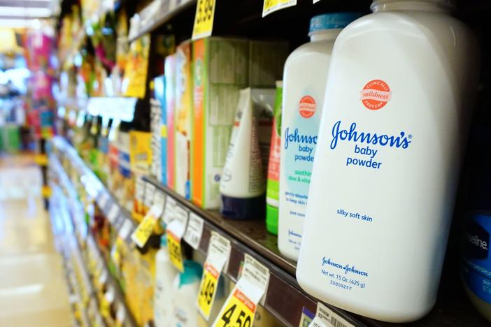 Johnson & Johnson is facing tens of thousands of lawsuits over claims that its talcum-based products caused users to develop cancer. The company says its powder products are safe.