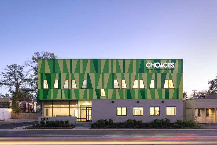 Choices-Memphis Center for Reproductive Health is one of two abortion clinics in the Memphis metro area, with a population of 1.3 million.
