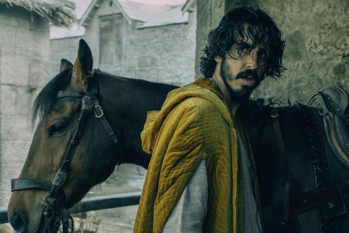 At the beginning of the new movie <em>The Green Knight</em>, Dev Patel's Gawain is the young headstrong nephew of King Arthur. He isn't a knight yet and has a lot to prove.