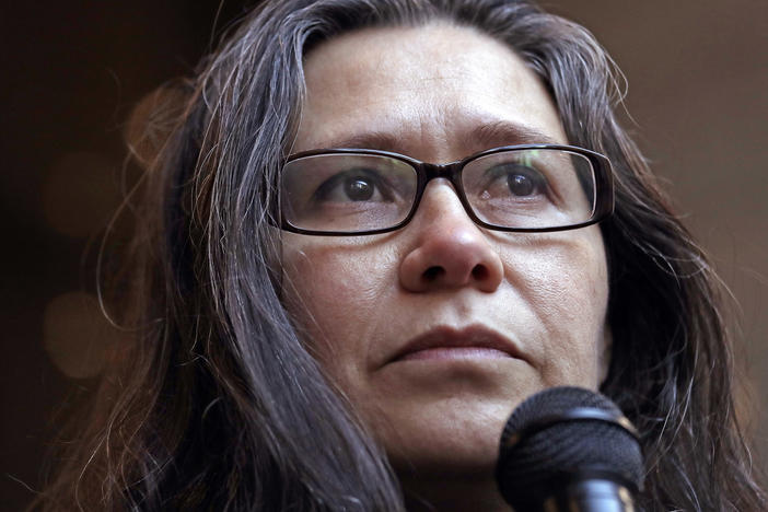 Longtime activist Maru Mora-Villalpando says ICE placed her in deportation proceedings in retaliation for her work.