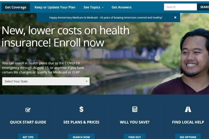 A special open enrollment period on all Affordable Care Act marketplaces, including on the federal insurance exchange, <a href="https://www.healthcare.gov/" data-key="1338">HealthCare.gov</a>, runs until Aug. 15. Many people qualify for free or low-cost plans.