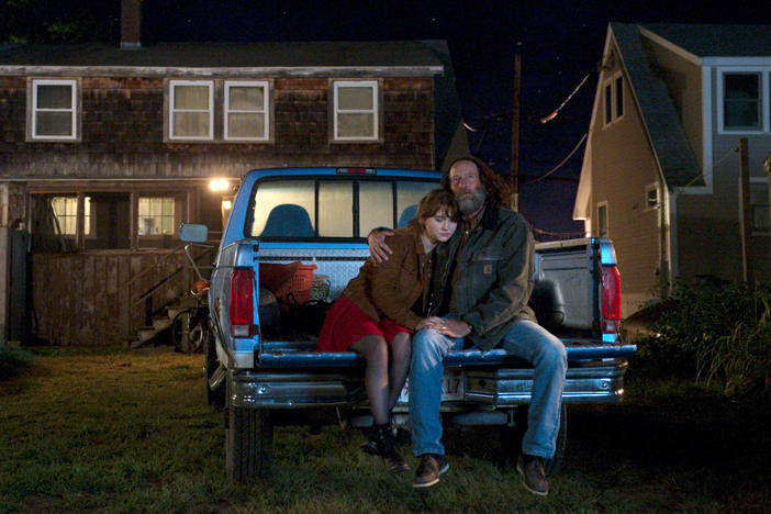 Emilia Jones and Troy Kotsur in <em>CODA</em>