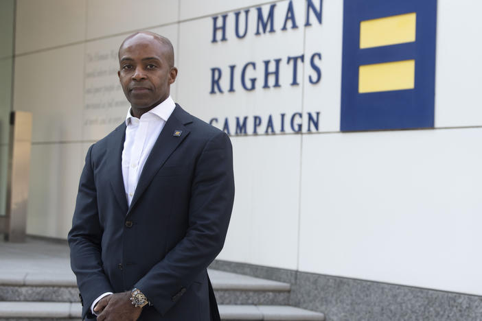 Alphonso David, the president of the Human Rights Campaign, has faced calls for his resignation over ties to New York Gov. Andrew Cuomo's sexual harassment scandal. The Human Rights Campaign has launched an internal investigation. David has denied all wrongdoing.
