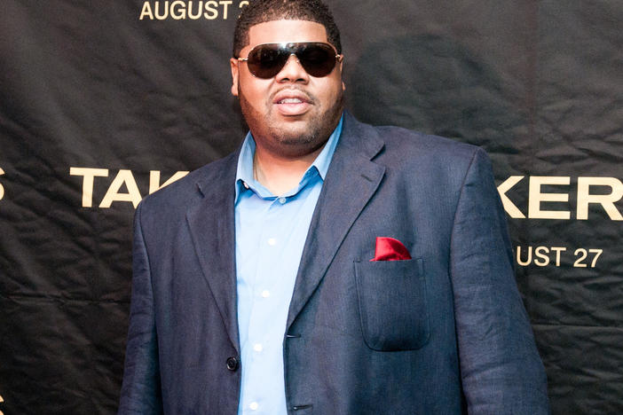 Chucky Thompson at a screening of the 2010 movie <em>Takers</em> in Washington D.C.
