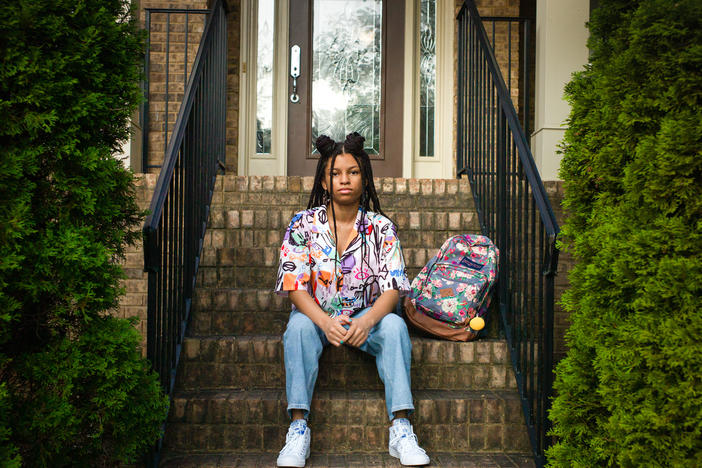 This week, Natalie McCray, 13, returned to in-person school for the first time since the pandemic began. She spent her first day introducing herself to new people and raising her hand in class — something she said she rarely used to do.