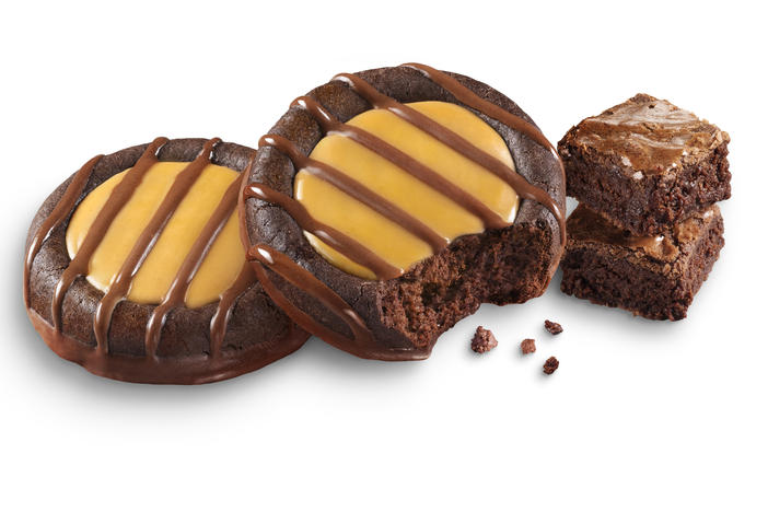 The Girl Scouts hope their new cookie, called Adventurefuls, essentially a brownie with caramel icing, will pull cookie sales out of their pandemic slump next year.