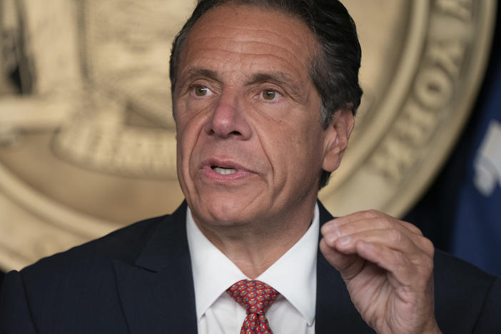 Andrew Cuomo is resigning as New York's governor at 11:59 p.m. ET Monday.