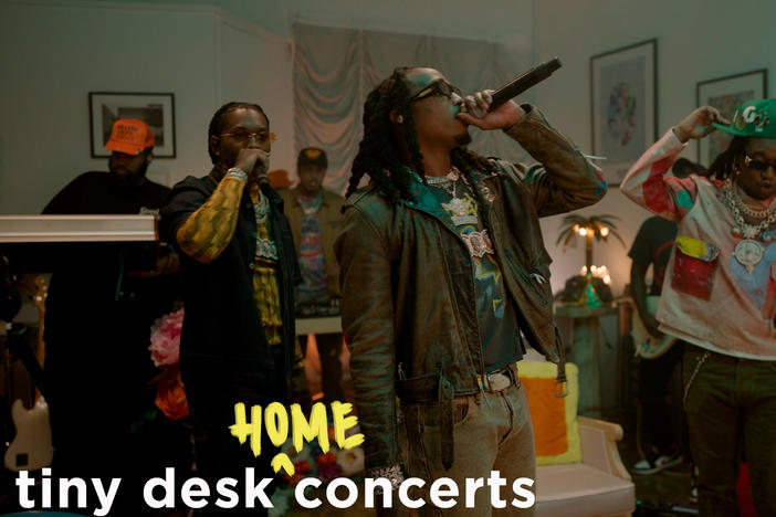 Migos perform a Tiny Desk (home) concert.