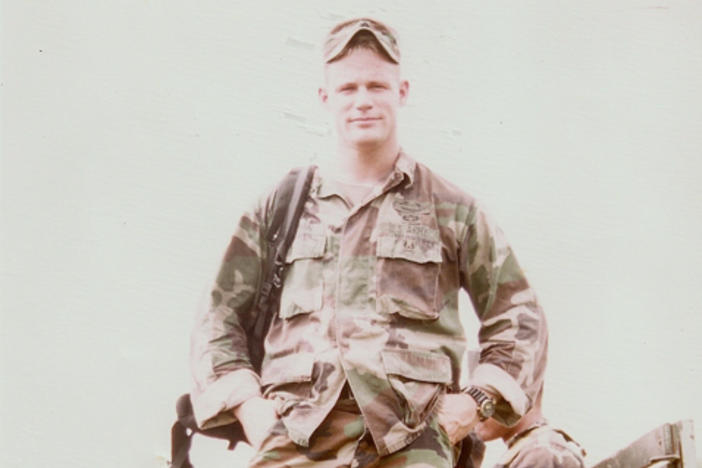 Nathan Chapman in Haiti, 1995.