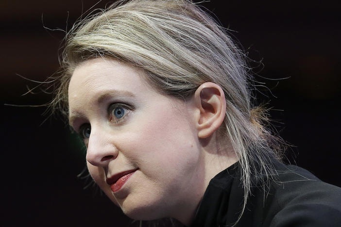 Elizabeth Holmes, founder and CEO of Theranos, speaks at the Fortune Global Forum in San Francisco.