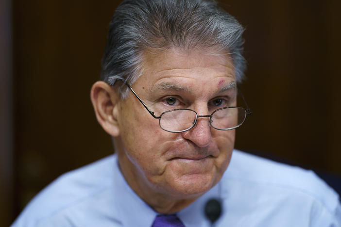 Sen. Joe Manchin, D-W.Va., has called on Democrats to pause the effort to push through a $3.5 trillion budget.