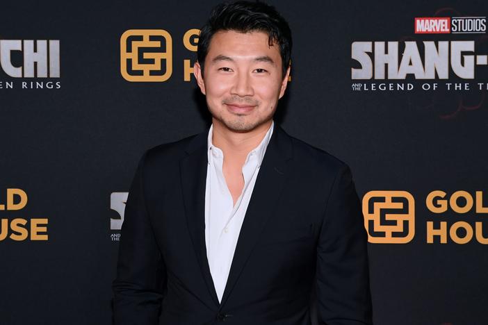 Simu Liu, star of "Shang-Chi and the Legend of the Ten Rings," attends the film's Toronto premiere on Sept. 1.