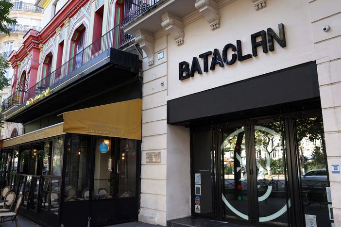 The Nov. 13, 2015, Islamic State terror attacks took place at the Bataclan concert hall, the national soccer stadium and at restaurants and cafes. Twenty men are accused in the attacks that left 130 people dead and hundreds injured.