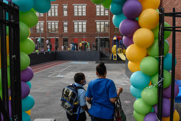 For the first time since the beginning of the Covid-19 pandemic, all of New York City's public school students are expected to return to classes in person today.