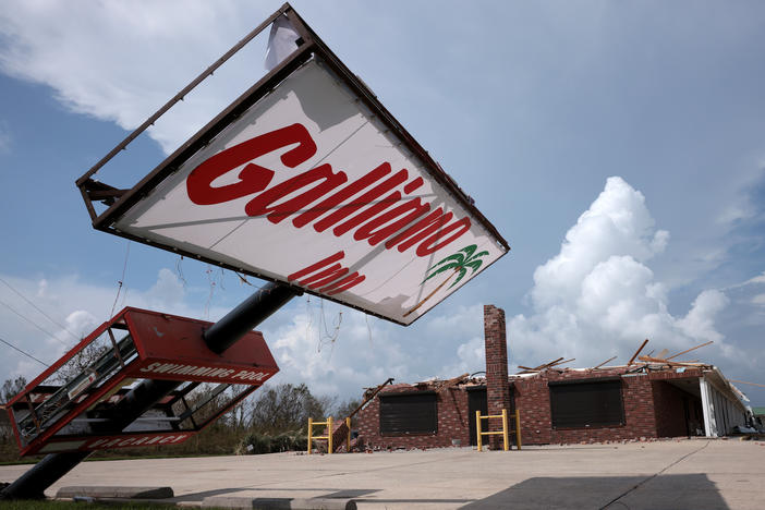 The city of Galliano, La. is still recovering after Hurricane Ida ripped through the southeastern part of the state on August 29. In addition to the destruction, more than 100,000 homes and businesses are still without power.