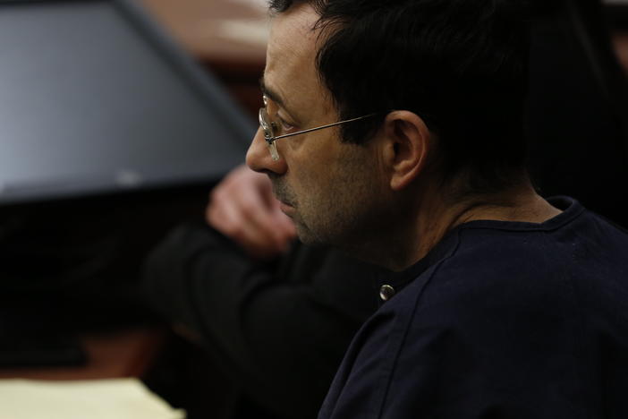 A recent Department of Justice report criticized the FBI for its handling of abuse claims against former USA Gymnastics doctor Larry Nassar, pictured.