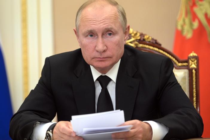 The Kremlin says Russian President Vladimir Putin is going into self-isolation because of coronavirus cases among his inner circle.