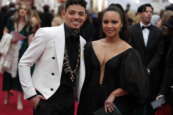 This year's Broadway-adapted movie<em> In the Heights</em>, starring actor Anthony Ramos — pictured alongside actress Jasmine Cephas Jones — is a rare exception to Hollywood's pattern of excluding Latino narratives.