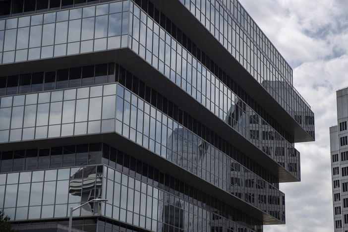 Purdue Pharma filed for bankruptcy with a more than $10 billion plan to settle claims that it fueled the U.S. opioid epidemic by illegally pushing sales of its addictive OxyContin painkiller. The company's headquarters in Stamford, Conn., is shown here in 2019.