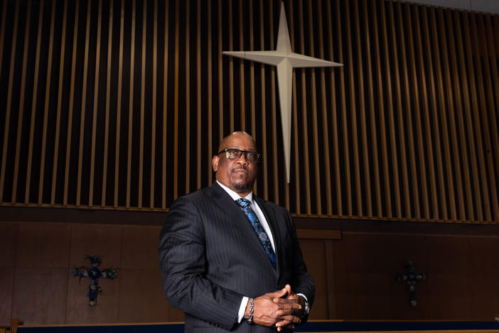 Allen Overton, pastor of Christ Fellowship Missionary Baptist Church in Flint, worries that Black and underserved communities may be left behind when new federal money for water infrastructure is used up by wealthier communities.