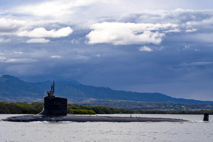 The USS Missouri, pictured in Hawaii earlier this month, is one of the U.S. Navy's nuclear-powered submarines. The U.S., U.K. and Australia signed into a partnership last week that will provide Australia with eight nuclear-powered submarines.