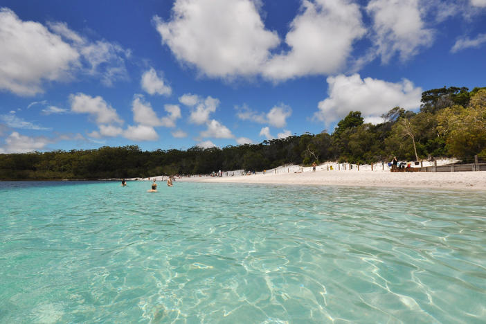 Lake Mckenzie sits in the middle of K'gari, formerly known as Fraser Island, in Australia. The Aboriginal people in the region, the Butchulla, had been advocating for the name change for years.