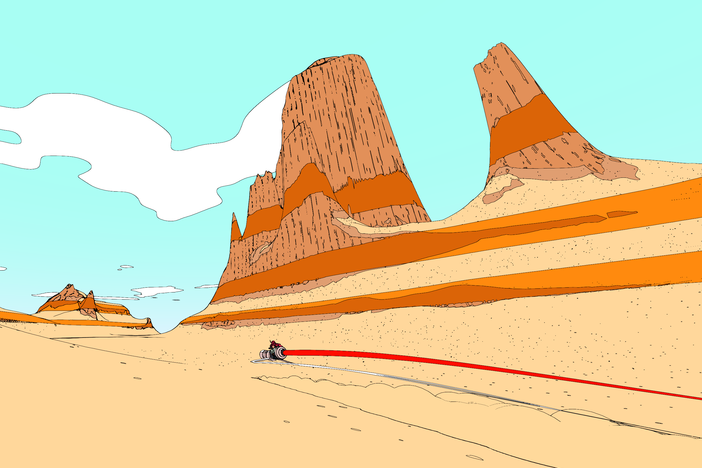 The new game <em>Sable</em> features a soundtrack from Michelle Zauner, best known as the indie-rock star behind the band Japanese Breakfast.