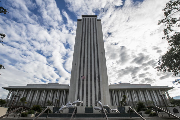 A view of the Florida Capitol in Tallahassee. One Republican state lawmaker has introduced a restrictive abortion bill that is drawing comparisons to the ban recently enacted in Texas.