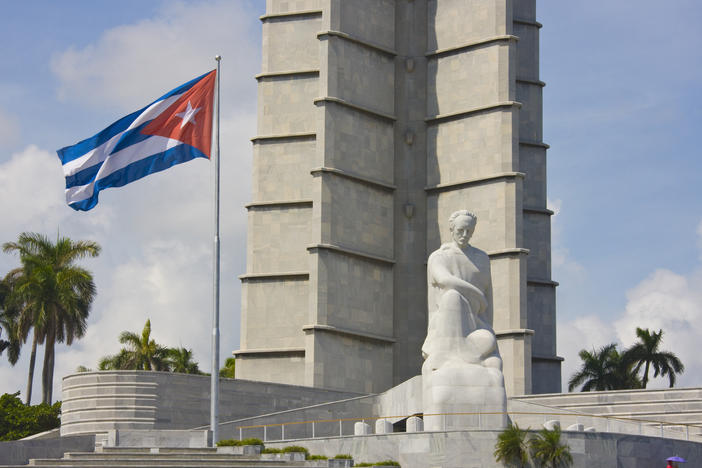 Memorial to poet José Martí in Old Havana