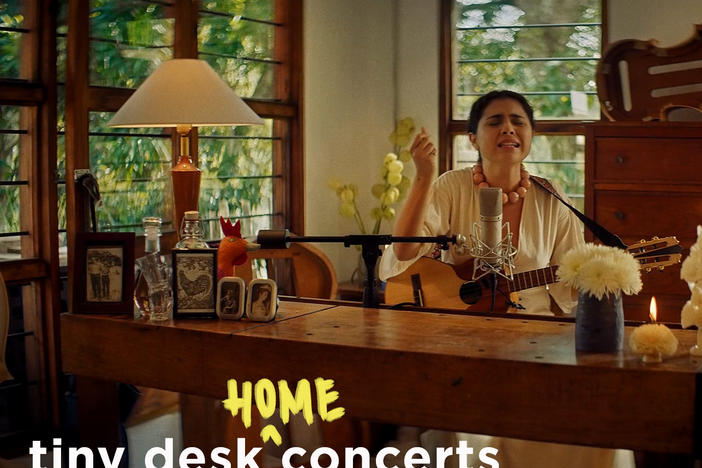 Silvana Estrada performs a Tiny Desk (home) concert.