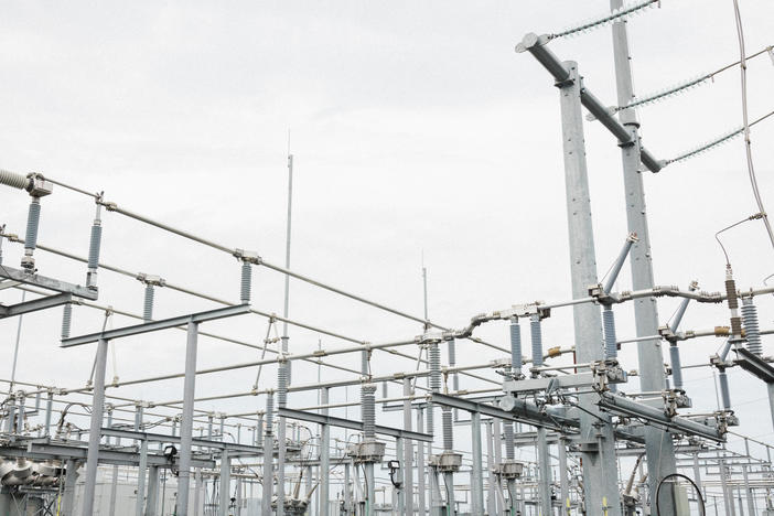 The Baltimore Gas and Electric Fitzell substation in Edgemere, Md., is about a year old and was built so that it can eventually be modified to provide more capacity.