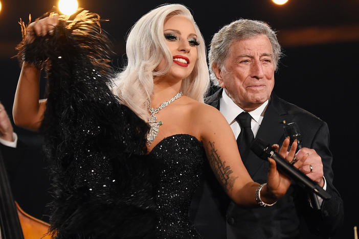 Jazz singer Tony Bennett and pop star Lady Gaga released their second duet album, <em>Love for Sale</em>, on Oct. 1.