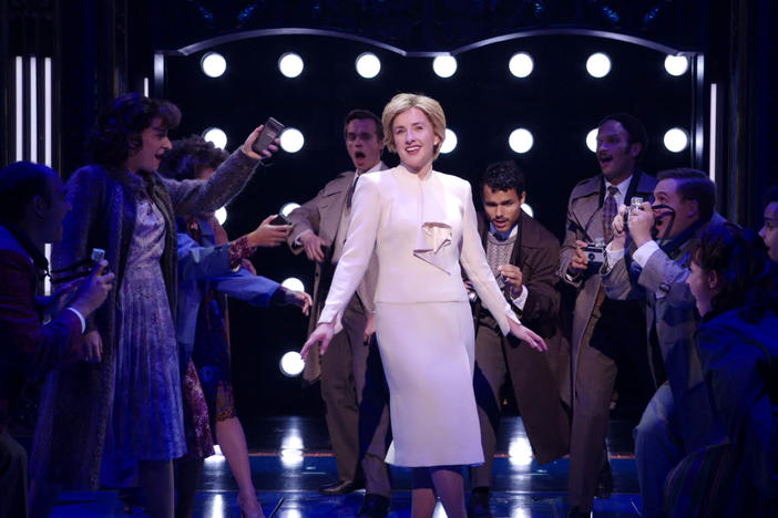Jeanna de Waal plays Diana, the princess, in <em>Diana, The Musical</em>.