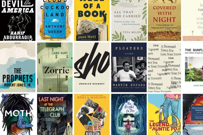 A selection of the 2021 National Book Award finalists