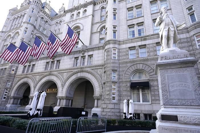 Former President Donald Trump's company lost more than $70 million operating his Washington, D.C., hotel while he was in office, according to documents released by congressional Democrats on Friday.