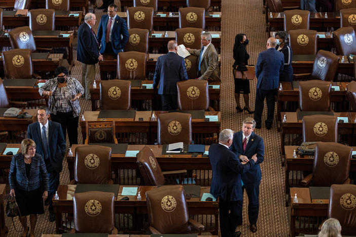 Texas lawmakers face a tight schedule as they consider a bill that would enshrine Gov. Greg Abbott's ban on vaccine mandates into state law. The legislature is currently in its third special session, which expires next week.