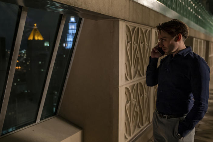 Roman (Kieran Culkin) is trying to figure out where to put his loyalties.
