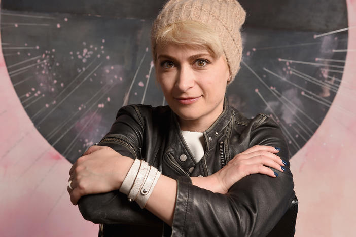 Halyna Hutchins at the SAGindie Sundance Filmmakers Reception in January 2019.
