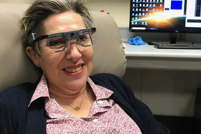 Former science teacher Berna Gómez played a pivotal role in new research on restoring some sight to blind people. She is named as a co-author of the study that was published this week.
