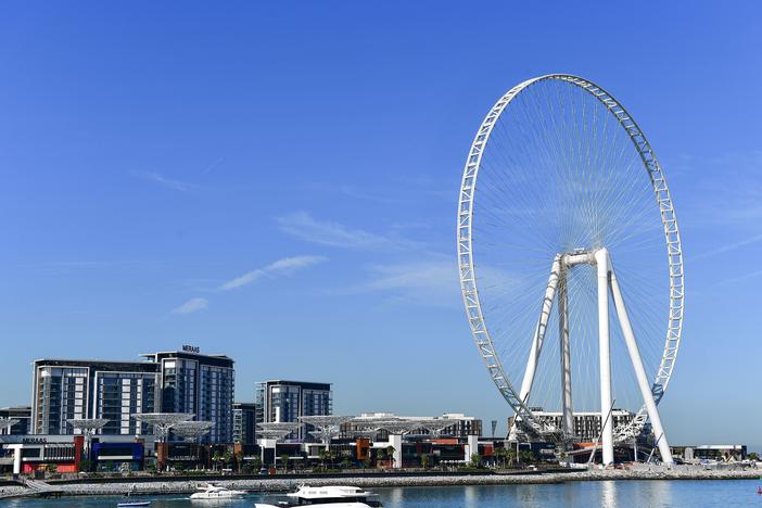 The ferris wheel Ain Dubai in the Gulf Emirate of Dubai on Jan. 18, 2020.
