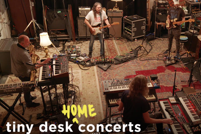 The War On Drugs perform a Tiny Desk (home) concert.