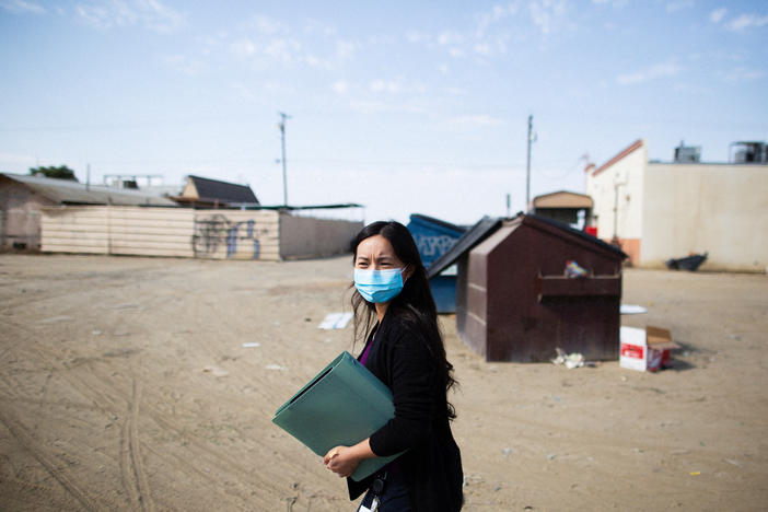 Mai Yang, a communicable disease specialist, searches for Angelica, a 27 year-old pregnant woman who tested positive for syphilis, in order to get her treated before she delivers her baby.