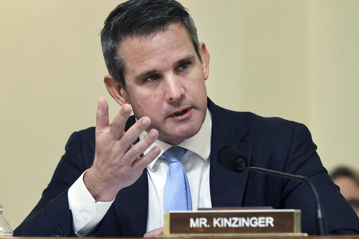 Rep. Adam Kinzinger of Illinois was one of 10 House Republicans who voted to impeach former President Donald Trump in January.