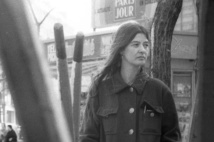 Folk singer Karen Dalton.