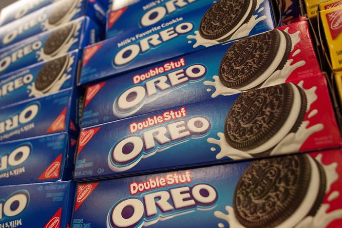 Prices for Oreo cookies and other snacks made by Mondelēz International will be going up next year because of higher transportation costs and other factors affecting the supply chain, the company says.